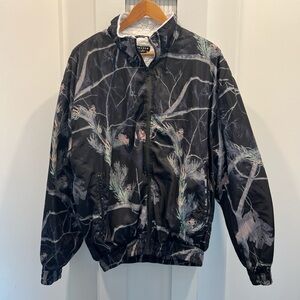 PacSun Black and White Camo Jacket